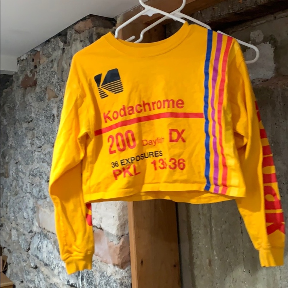 Kodak film crop top